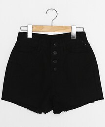 DHOLIC | ボタンフライフレイドショートパンツ(その他パンツ)