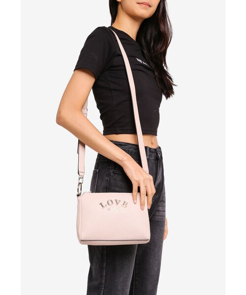 Guess（ゲス）の「Conner Mini Top Zip Crossbody Bag（その他）」 WEAR