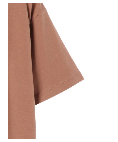 earth music&ecology（アースミュージックアンドエコロジー）の「・グラフィックオーガニックコットンチュニック（トップス・オフホワイト/ブラック/モカ・F）」の9枚目の写真