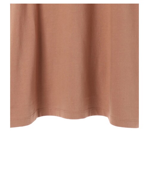 earth music&ecology（アースミュージックアンドエコロジー）の「・グラフィックオーガニックコットンチュニック（トップス・オフホワイト/ブラック/モカ・F）」の10枚目の写真