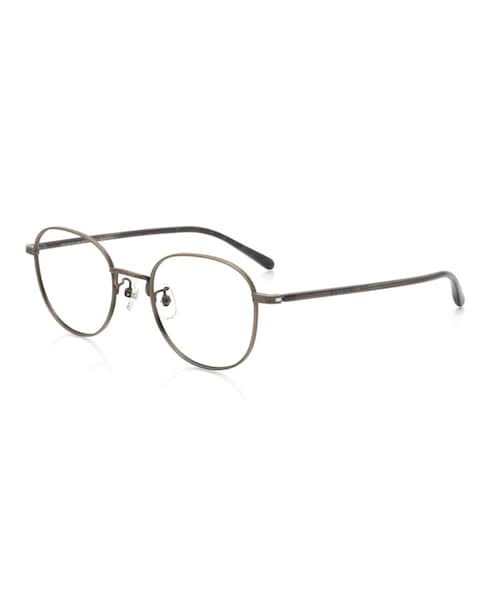 JINS(ジンズ)の「【FREAK'S STORE×JINS -Combination Airframe MEN-】(メガネ・メンズ・アンティークゴールド(188)/シルバー(296)/ゴールド(395)/ガンメタリック(493)・Medium 49□21-152○43)」の1枚目の写真