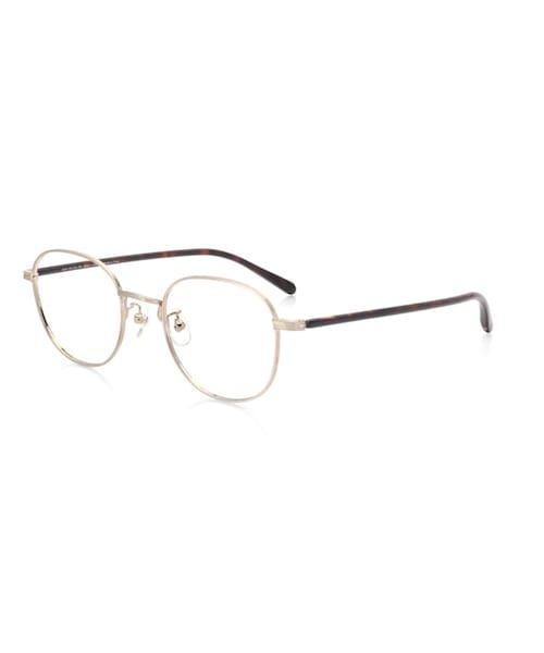JINS(ジンズ)の「【FREAK'S STORE×JINS -Combination Airframe MEN-】(メガネ・メンズ・アンティークゴールド(188)/シルバー(296)/ゴールド(395)/ガンメタリック(493)・Medium 49□21-152○43)」の4枚目の写真