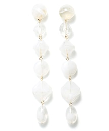 GRL | マーブルストーンチェーンピアス(ピアス（両耳用）)