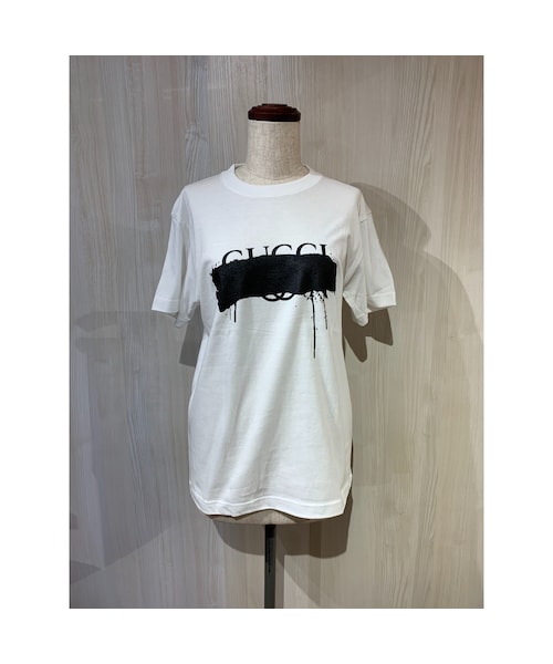 新品【Pauline Bleu 】香水瓶プリントTシャツ◆ゆったり 白 黒 新品【Pauline Bleu 】香水瓶プリントTシャツ◇ゆったり 白 黒