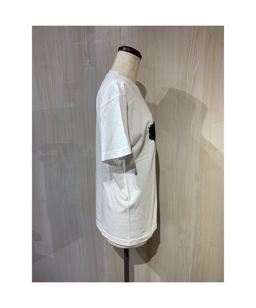 Pauline Bleu　バッグプリントTシャツ　ホワイト バックプリントビッグTシャツ(ホワイト) | COPINE