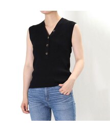 Torrazzo Donna | TORRAZZO DONNA フロントボタンVネックニット(ニット/セーター)