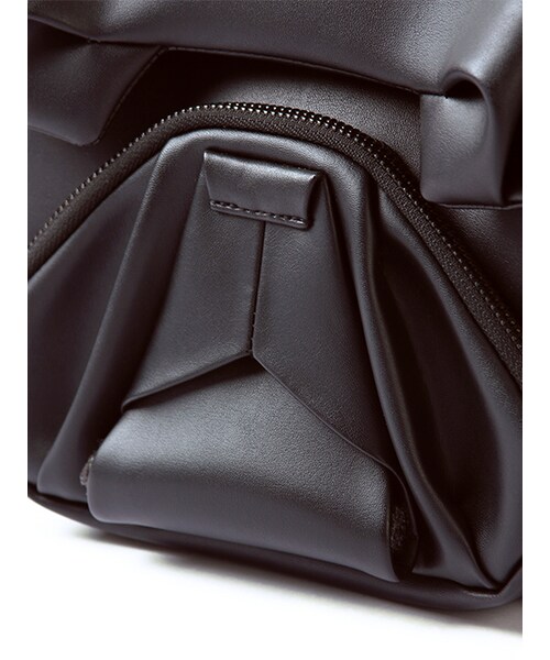 Oribagu（オリバグ）の「ORIBAGU折り紙バッグ＿ブラックパグ＿ハンドバッグ（ハンドバッグ・レディース・ブラック・ONE SIZE）」の5枚目の写真