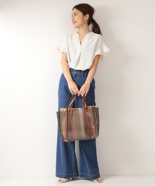 Spick & Span（スピックアンドスパン）の「フレアスリーブ スキッパー