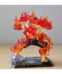 火拳のエース ワンピース』火拳のエースが攻撃を繰り出す瞬間をフィギュア化