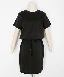 DHOLIC | ウエストドローストリングコットンワンピース(ワンピース)