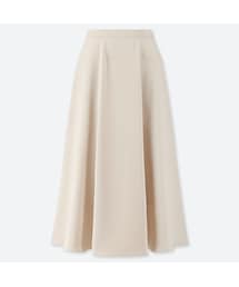 UNIQLO | ドレープサーキュラースカート（丈標準73～77ｃｍ）(スカート)