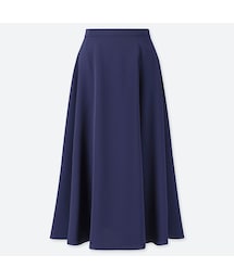 UNIQLO | ドレープサーキュラースカート（丈標準73～77ｃｍ）(スカート)