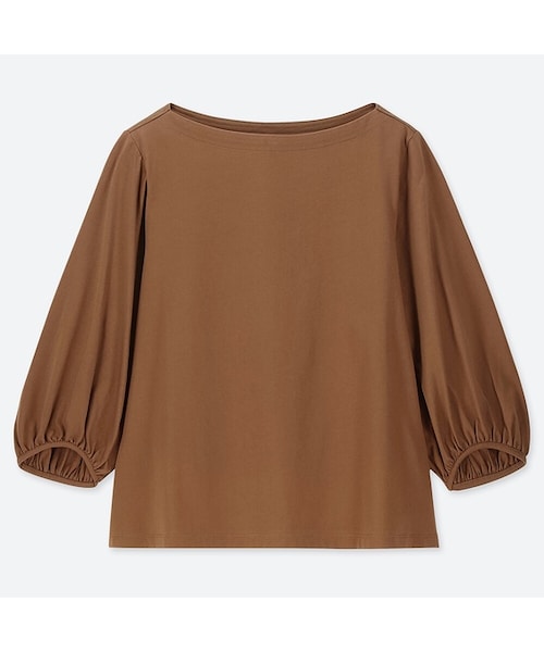 ユニクロ　ブラウン Tシャツ XL ユニクロ】高見えブラウンTシャツみいつけた！ | LEE