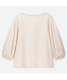 UNIQLO | マーセライズコットンボリュームスリーブT（7分袖）(Tシャツ/カットソー)