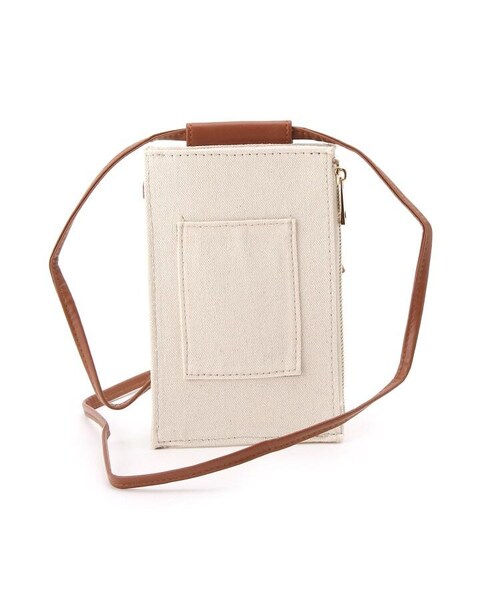 OZOC（オゾック）の「マイクロウォレットショルダー（バッグ・レディース・オフホワイト(503)/ブラック×ホワイト(519)/ベージュ(552)/ブラック(619)/ライトベージュ(652)・00）」の8枚目の写真