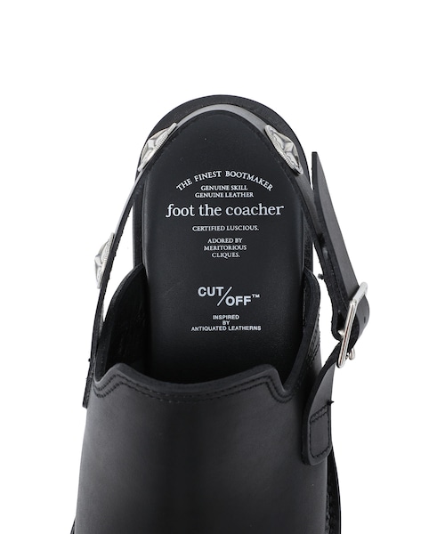 【foot the coacher】 CUT OFF ENGINEER BELT foot the coacher（フットザコーチャー）の「カットオフエンジニア