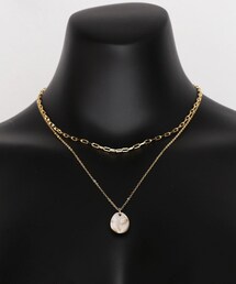 DHOLIC | レイヤードシェルネックレス(ネックレス)