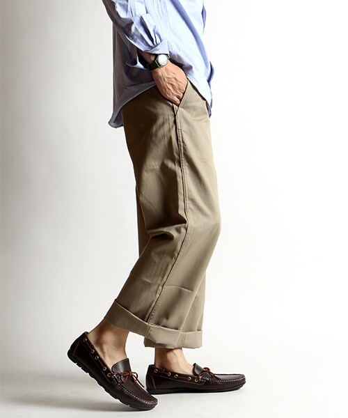 FREAK'S AMERICA（フリークスアメリカ）の「WIDE PANTS 【MADE IN USA】（その他・メンズ・ホワイト/ベージュ/ネイビー・M/L）」の5枚目の写真