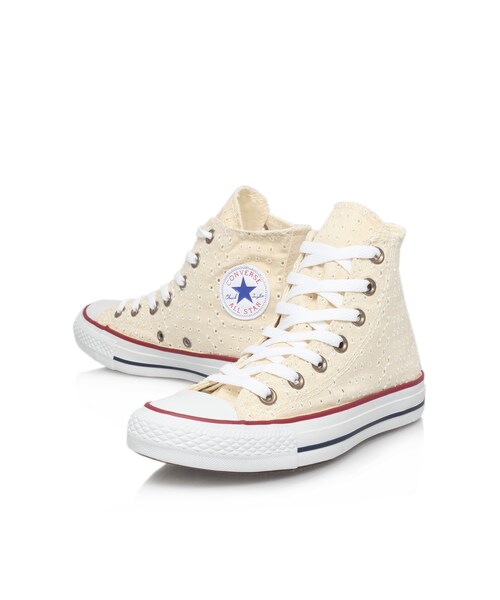 CONVERSE(コンバース)の「CT EYELET HI(シューズ・レディース・BEIGE・36/37/38/41/40/39)」の2枚目の写真