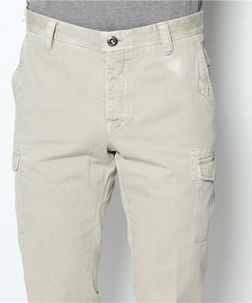 HELIOPOLE MEN（エリオポールメン）の「GTA スリムカーゴパンツ（その他パンツ・メンズ・ホワイト/ベージュ/グリーン・44/46/48）」の6枚目の写真