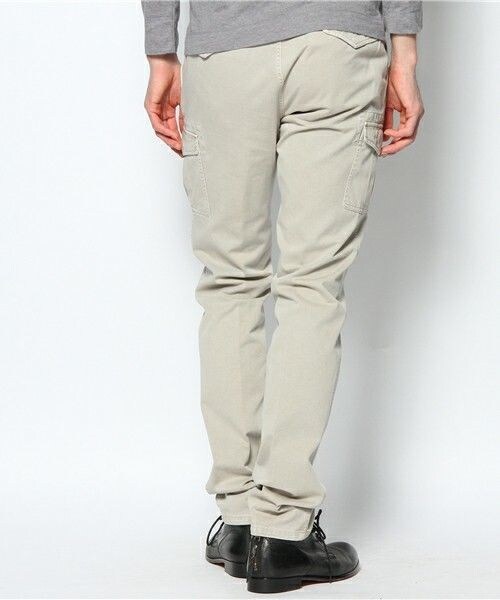 HELIOPOLE MEN（エリオポールメン）の「GTA スリムカーゴパンツ（その他パンツ・メンズ・ホワイト/ベージュ/グリーン・44/46/48）」の5枚目の写真