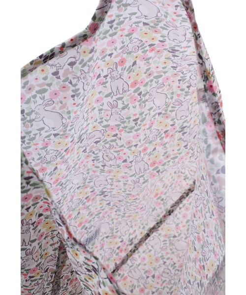 Cath Kidston(キャスキッドソン)の「Bunny Meadow Foldaway Shopper Bag(その他・Linen White・49.00)」の5枚目の写真