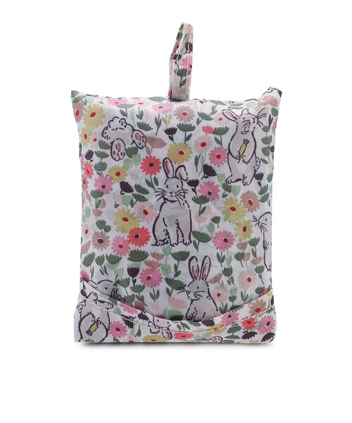 Cath Kidston(キャスキッドソン)の「Bunny Meadow Foldaway Shopper Bag(その他・Linen White・49.00)」の6枚目の写真