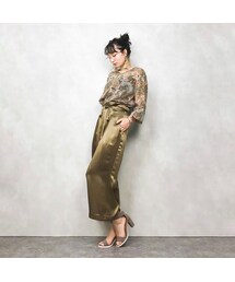 USED | VINVERT brown shirt-274(シャツ/ブラウス)