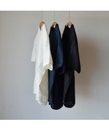 Re made in tokyo japan | 【再入荷しました！】Re made in tokyo japan リラックス リネンTシャツ  ホワイト/ネイビー/ブラック(Tシャツ/カットソー)