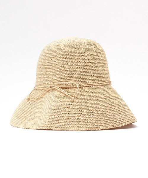 Helen Kaminski（ヘレンカミンスキー）の「（素材）HELEN KAMINSKI ラフィアハットPROVENCE10（ハット・レディース・ブラウン/ベージュ/チャコールグレー・FREE）」の3枚目の写真