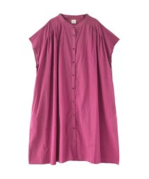 zootie | コットンガーゼ ロングシャツワンピース(シャツワンピース)