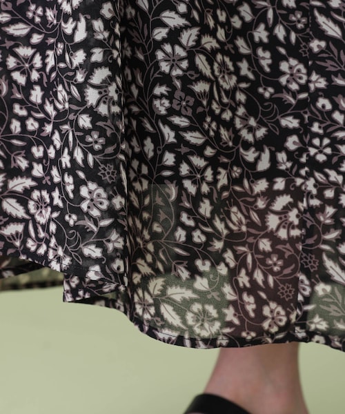 FREAK'S STORE（フリークスストア）の「ジョーゼット花柄ノースリーブ