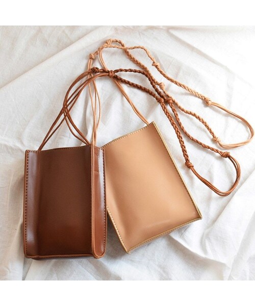 no brand（ノーブランド）の「スクエアショルダーロープmini bag（ショルダーバッグ・レディース・その他）」の9枚目の写真