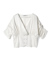 GRL | コルセット風ブラウス(シャツ/ブラウス)