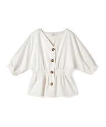 GRL | Vネックウエストマークブラウス(シャツ/ブラウス)