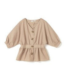 GRL | Vネックウエストマークブラウス(シャツ/ブラウス)