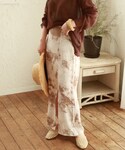LAULEN | tie dye skirt(裙子)
