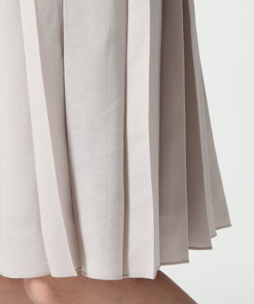 JEANASIS（ジーナシス）の「シフォンプリーツミディスカート（スカート・レディース・アイボリー/ブラック/ライトグレー・FREE）」の8枚目の写真