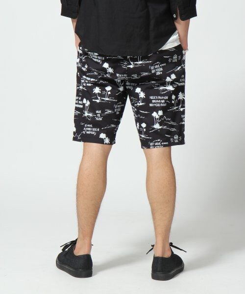 HARE（ハレ）の「ハンドタッチリゾートショーツ（パンツ・メンズ・オフホワイト/ブラック・Ｓ/Ｍ/Ｌ）」の4枚目の写真
