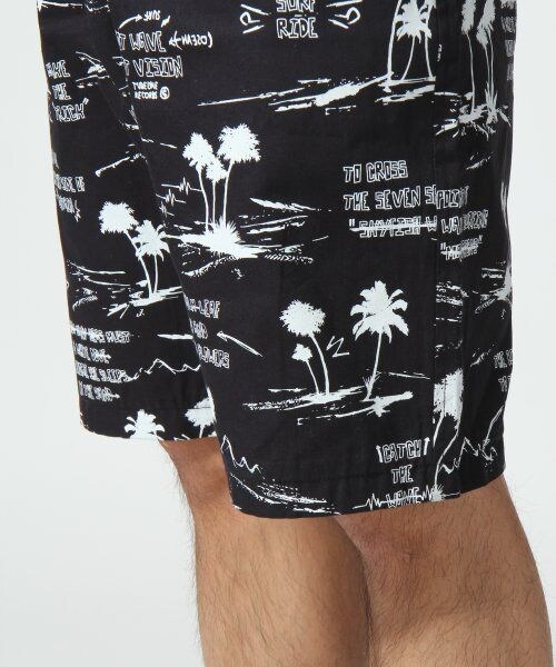 HARE（ハレ）の「ハンドタッチリゾートショーツ（パンツ・メンズ・オフホワイト/ブラック・Ｓ/Ｍ/Ｌ）」の7枚目の写真