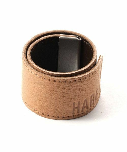 HARE(ハレ)の「レザーパッチンブレス(アクセサリー・メンズ・ブラック/ブラウン・ONE SIZE)」の2枚目の写真
