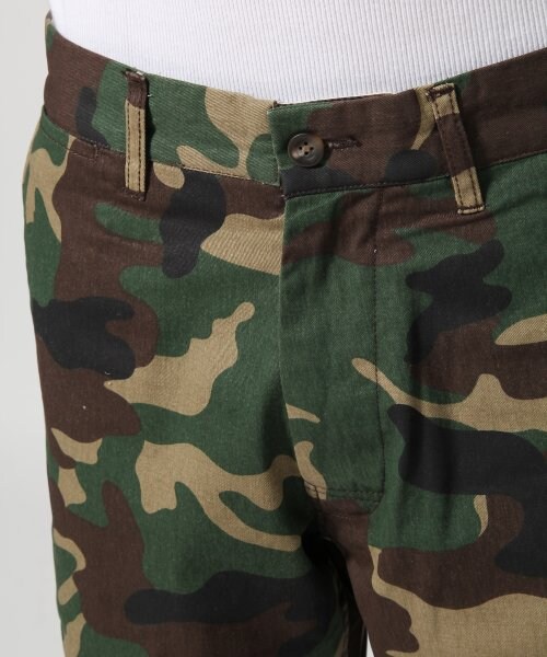 RAGEBLUE（レイジブルー）の「カモフラチノショーツ（パンツ・メンズ・ウッドランドカモ/ハンターカモ/タイガーカモ・Ｍ/Ｌ）」の6枚目の写真