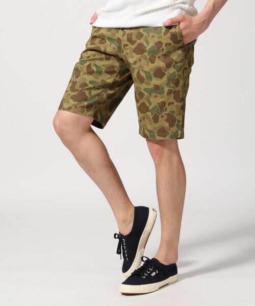 RAGEBLUE（レイジブルー）の「カモフラチノショーツ（パンツ・メンズ・ウッドランドカモ/ハンターカモ/タイガーカモ・Ｍ/Ｌ）」の2枚目の写真