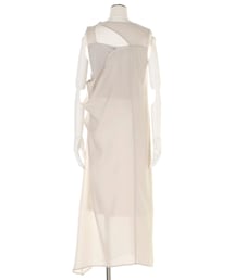 20-60代からのファッション通販  UN3D.（アンスリード）の「ASYMME DRAPE OP（ワンピース）」 - WEAR ワンピース