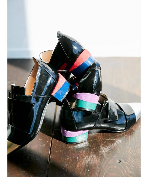 未使用　UN3D. アンスリード　SHARP MANNISH SHOES UN3D.（アンスリード）の「SHARP MANNISH SHOES（その他シューズ