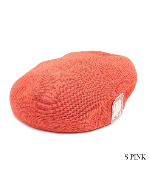 THE H.W. DOG & CO. （ザエイチダブリュドックアンドコー）の「PE6200（ハンチング/ベレー帽・レディース・INDIGO/S.PINK/BEIGE/BLACK・ONE）」の4枚目の写真