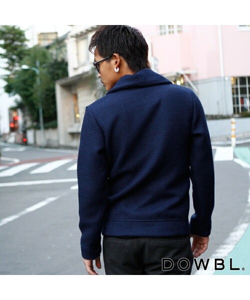 DOWBL（ダブル）の「ローゲージニットショールカーディガン（）」 - WEAR