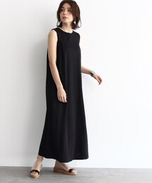 OZOC | [洗える・26(S)/52(LL)WEB限定サイズ]ノースリーブマキシワンピース(ワンピース/ドレス)