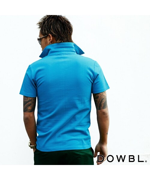 DOWBL（ダブル）の「ネオンアイコン鹿の子ポロ（）」 - WEAR