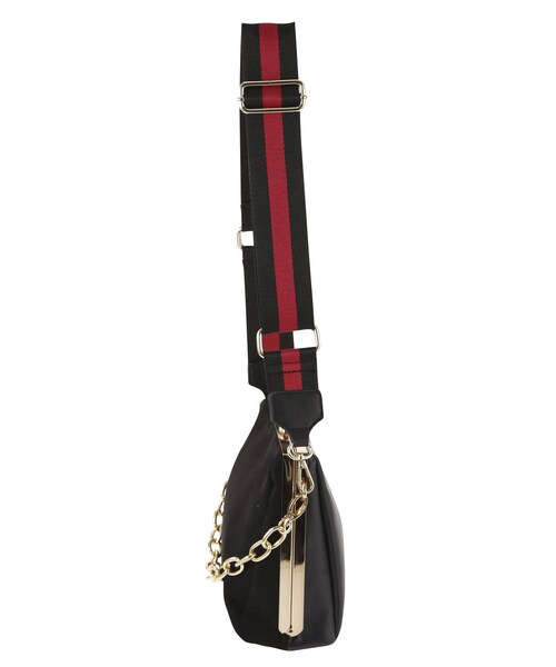 murua ラインショルダーBAG MURUA ラインショルダーBAG（ブラック） -ファッション通販 FASHION WALKER